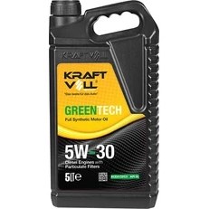 Resim Kraftvoll 5W 30 Greentech 5 Litre Motor Yağı 
