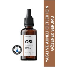 Resim OSL Omega Skin Lab Yağlı Ve Akneli Ciltler İçin Mandelic Ha Serum 30 ML 