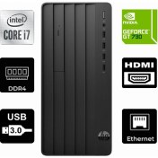 Resim Hp Protower 290 G9 Intel I7-12700KF 6B2U8EA-258 64GB 512GB Quadro Nvidia GT730 4gb Freedos Masaüstü Bilgisayar 