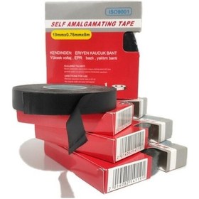 Resim Kauçuk Eriyen Bant Yalıtım Bantı 19mm X 0.80mm X 8mt 60adet 1koli 