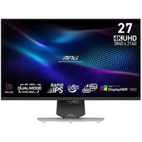 Resim MSI MPG 274URDFW E16M 27 3840x2160 UHD 0.5ms Mini Led HDMI DP Type-C HDR 1000 Adaptive Sync Gaming Monitör 