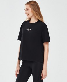 Resim Skechers Graphic T-Shirt W Short Sleeve Kadın Tişört S241011 