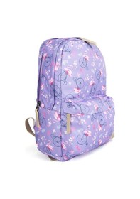 Resim Renkli Ve Zarif: Günlük Lise Kullanımına Uygun Astarlı 15.6 İnç Laptop Çantası Mor-1121 Mor 