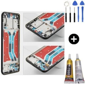 Resim Te Huawei Honor 30i Uyumlu Çıtalı Hk Lcd Ekran Dokunmatik + Montaj Seti 