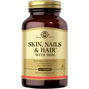Resim SOLGAR Skin, Nails & Hair With Msm 60 Tablet 