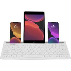 Resim Everest KB-BT82 Bluetooth Ultra Ince Siyah Q Kablosuz Klavye 