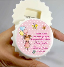 Resim Baskiistiyorumm Hoşgeldin Bebek Açacak Magnet Açacaklı Kapak Şeklinde Magnet (387461245) 
