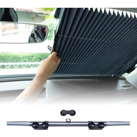 Resim Techmaster Araç Oto Güneşlik Katlanır Akordiyon Ön Cam Güneşlik 80cm-190cm 