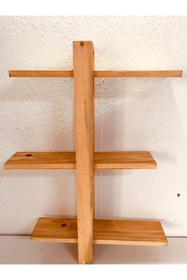 Resim KZY Hobi Ahşap Raf 