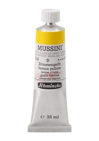 Resim Mussini 35Ml Yağlı Boya Seri:3 No:216 Lemon Yellow 