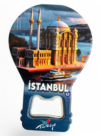 Resim Şişe Açacağı Açacak Magnet Balon Şeklinde Dekoratif Soda Gazoz Aç Asorti 