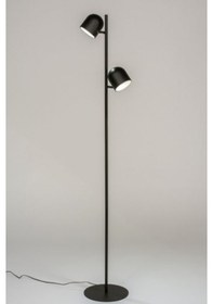 Resim Rsylight Retro Metal Dekoratif Mafsallı Rustik Köşe Lambası Lambader 