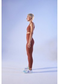 Resim Dikişsiz Tayt (Kahverengi) Kahverengi 