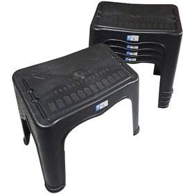 Resim Plastik Rahle Kırılmaz Kaliteli İstiflenebilir Yer Kaplamaz Siyah 