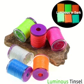 Resim 1 adet/6 adet Luminous Polyester Balıkçılık İpliği - Neon Yeşil, Mor, Pembe, Mavi, Turuncu - Böcek Yemleri, Yem Süsleri ve Alabalık, Levrek ve Somon için İdeal, Balıkçılık Malzemeleri | Neon Luminous İplik | Dayanıklı İplik Malzemesi, Balıkçılık Malzemeleri 