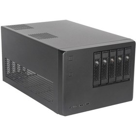 Resim SilverStone CS351 5 Adet SAS-12G/SATA-6G Destekli mATX NAS Kasası 