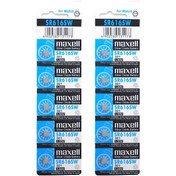 Resim Maxell 321 SR616SW 1.55V Silver Oxide Saat Pili 2 x 5'li 