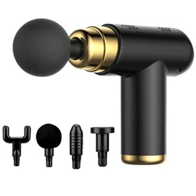 Resim 4 Başlıklı Usb Şarj Olabilen Masaj Tabancası 