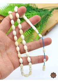 Resim Özel Sistem Püsküllü Arpa Kesim Balina Kemiği Tesbih 201024960 
