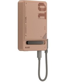 Resim Pd 20w 10000 Mah Mf Magsafe Wireless Kablosuz Stand Özellikli Type-c To Type-c Powerbank Şarj Aleti Pembe 