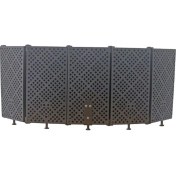 Resim Prettyia Metal Mikrofon Izolasyon Kalkanı - Siyah (Yurt Dışından) 