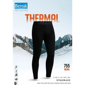 Resim Erkek Siyah Termal Alt 