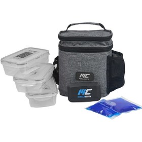 Resim MUSCLECLOTH Termo Çanta Seti Gri 