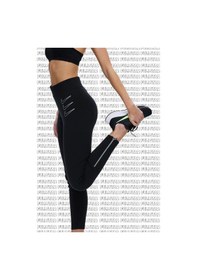 Resim Nike Graphic High Rise Leggings Yüksek Belli Kalın Tayt Siyah 