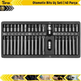 Resim Gfb Otomotiv Bits Uç Seti | 40 Parça 