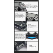 Resim Jingyi Hafif Dokunmatik Ekranlı Ps4 Kolu, Altı Eksenli Titreşim Ps4 Kolu, Bluetooth Kablosuz Oyun Kolu (Yurt Dışından) 