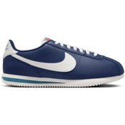 Resim Nike Cortez Basic Nylon Erkek Lacivert / Siyah Spor Ayakkabı 819720-411 