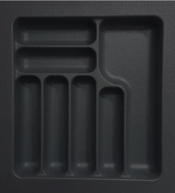 Resim Starax 44 Cm - 49 Cm Çekmece İçi Kaşıklık Antrasit 