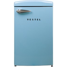Resim VESTEL RETRO SB14111 Düş Mavisi 122 Lt Statik Buzdolabı 