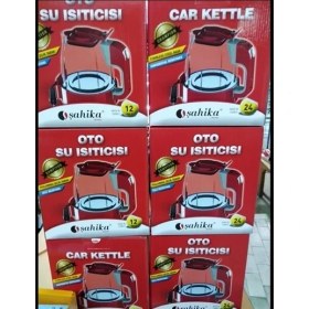 Resim 12V Otomatik Araç Oto Kettle Su Isıtıcısı Çakmaklık Fişli (5486) 