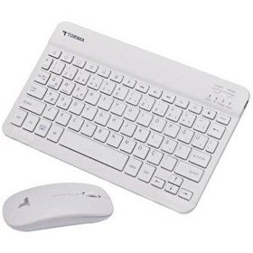 Resim Torima TMK-04 Beyaz Kablosuz Klavye ve Mouse Seti 
