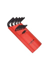 Resim Bondhus 12195 Uzun Metrik Ölçü Allen Anahtar Seti Proguard İzole 