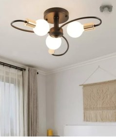 Resim Riolıght Retro Üçlü Tavan Avizesi 