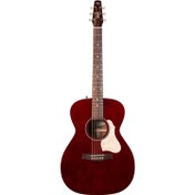 Resim Seagull M6 LTD Elektro Akustik Gitar (Ruby Red) 