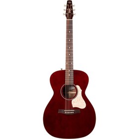 Resim Seagull M6 LTD Elektro Akustik Gitar (Ruby Red) 