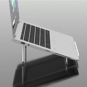 Resim Laptop ve Notebook Altlığı Standı Beyaz 