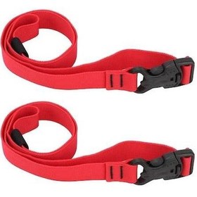 Resim Fortunelane Adet Bağlama Kayışı, 2 Saplı Hızlı Çıkarma Kayışları, Açık Hava Kamp Bagajı İçin 1,5 M / 59 İnç 