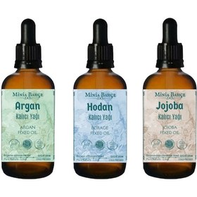 Resim Minia Bahçe Argan Yağı+ Hodan Yağı+ Jojoba Yağı 3'lü Set 3 x 30 ML 