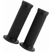 Resim Moveevo Klasik Moto 22mm Evrensel Star Desenli El Tutucu Korumalı, Sıcak/soğuk Dayanıklı, Suya Ve Yağa Dirençli Siyah Plastik El Kaplama 2 Adet 