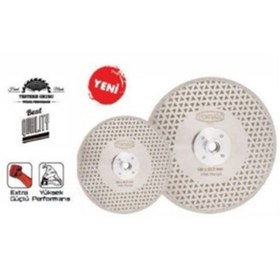 Resim Tomax Elmas Kesici Elektrolize Flanşlı 180 Mm 