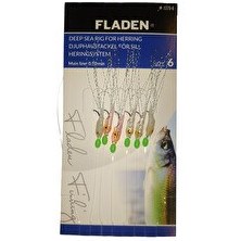 Resim Fladen F1279-6 Sabiki Lumi Shrimp Kanca No:6 6lı Lüfer Palamut Uskumru Çaparisi 