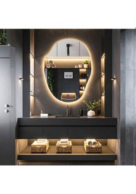 Resim Doravia Günışığı Lavabo & Banyo Aynası Dokunmatik Sensörlü 80 X 60 