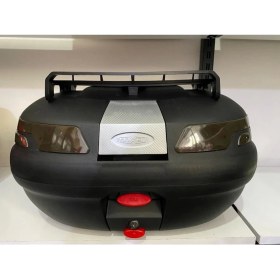 Resim Maxem Çanta Sl-45 Bagaj Sırt Dayama Full Siyah Reflektörlü 