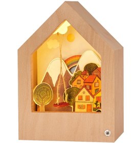 Resim Woody Light Woodykids Story Çocuk Masa Lambası 4805-2 Park 