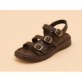 Resim Trendyshose 07113 Rahat Anatomic Toka Ayarlanabilir Garantılı Kadın Sandalet Kahve 