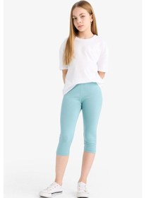 Resim Defacto Kız Çocuk Midi Tayt B5656a825smgn1209 Yeşil 